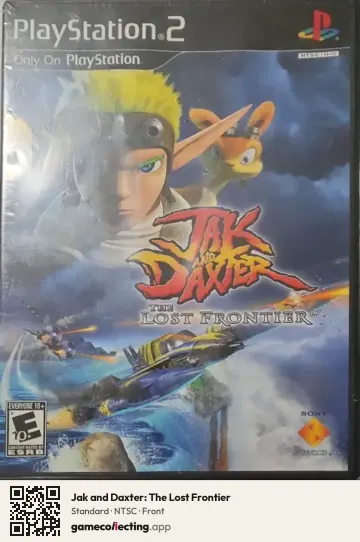 Jak and Daxter: The Lost Frontier PlayStation 2, NTSC box front