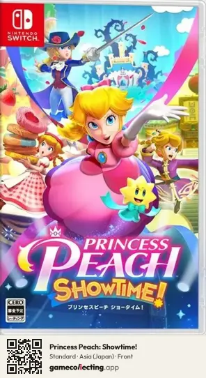 Princess Peach: Showtime! Nintendo Switch, Japan box front