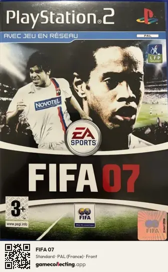 FIFA 07 PlayStation 2, France box front