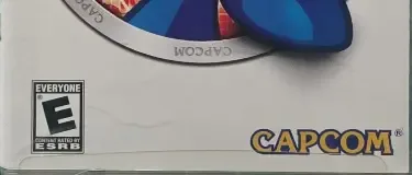 Mega Man Powered Up, the ESRB box on its front