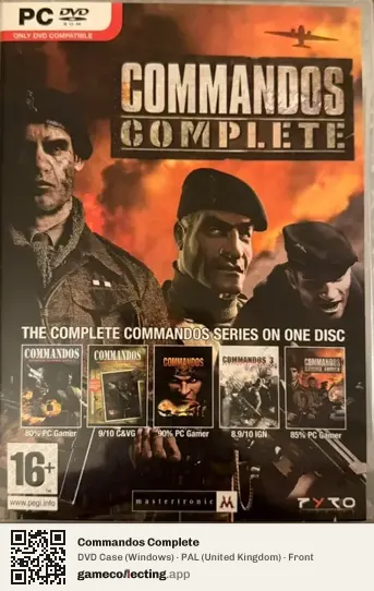 Commandos Complete Computer, United Kingdom box front