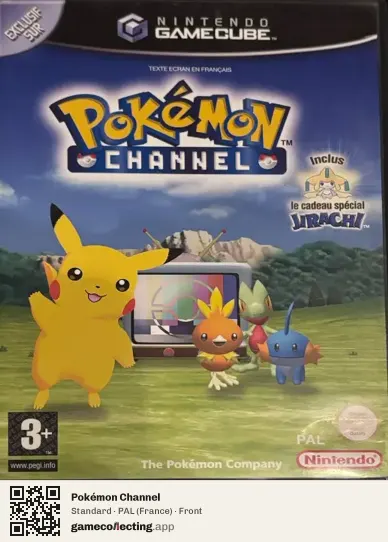 Pokémon Channel Nintendo GameCube, France box front