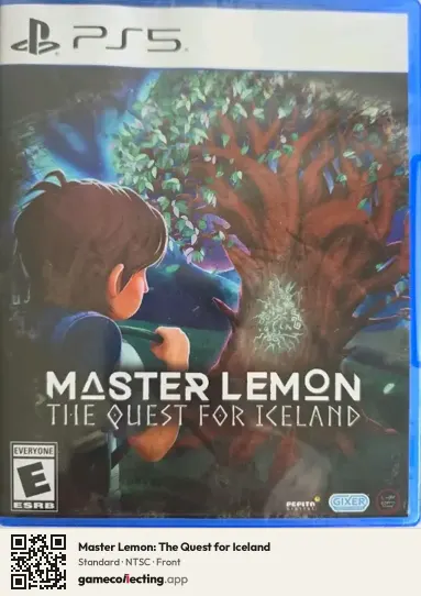 Master Lemon: The Quest for Iceland PlayStation 5, NTSC box front