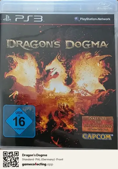 Dragon's Dogma PlayStation 3, Germany box front