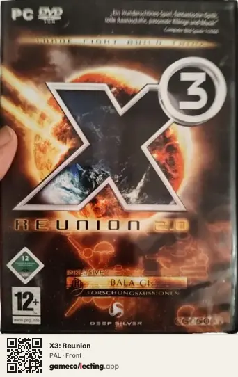 X3: Reunion Computer, PAL box front