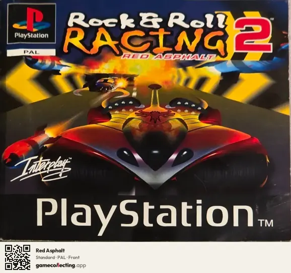 Red Asphalt PlayStation, PAL box front