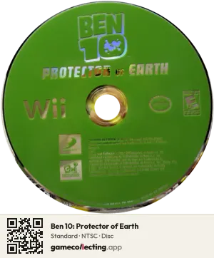 Ben 10: Protector of Earth Nintendo Wii, NTSC disc
