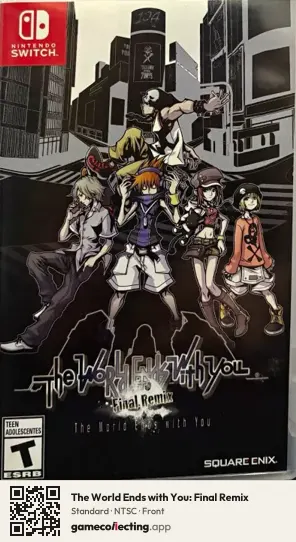 The World Ends with You: Final Remix Nintendo Switch, NTSC box front