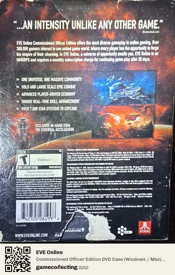 EVE Online Computer, NTSC box back