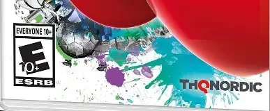 de Blob 2, the ESRB box on its front