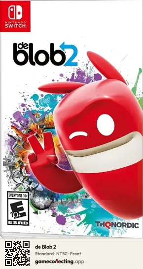 de Blob 2 Nintendo Switch, NTSC box front