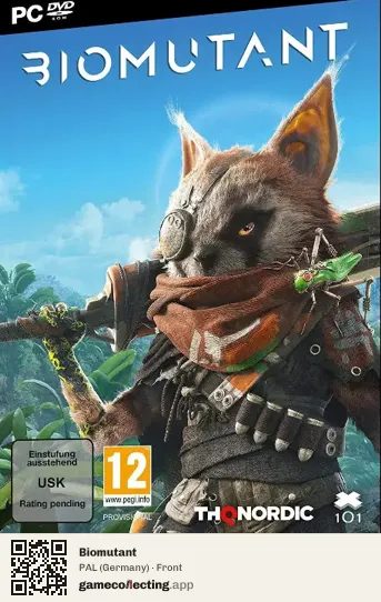 Biomutant Computer, Germany box front