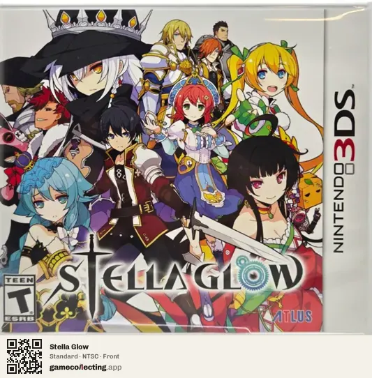 Stella Glow Nintendo 3DS, NTSC box front