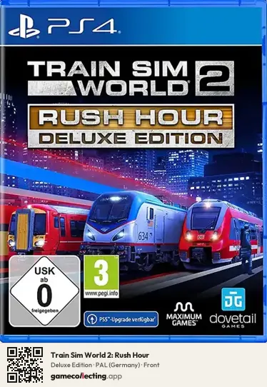 Train Sim World 2: Rush Hour PlayStation 4, Germany box front
