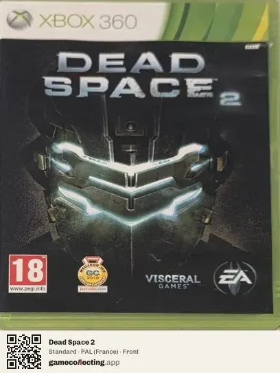Dead Space 2 Xbox 360, France box front