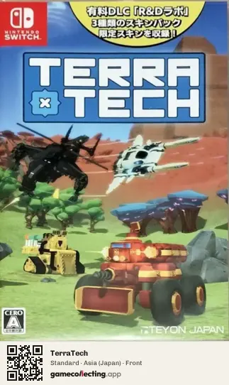 TerraTech Nintendo Switch, Asia box front