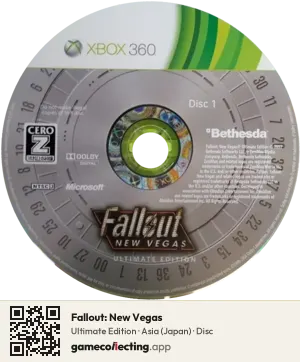 Fallout: New Vegas Xbox 360, Asia disc