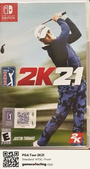 PGA Tour 2K21 Nintendo Switch, NTSC box front
