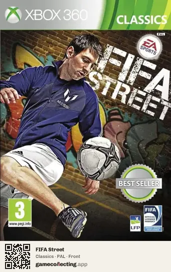 FIFA Street Xbox 360, PAL box front