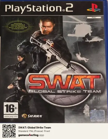 SWAT: Global Strike Team PlayStation 2, France box front