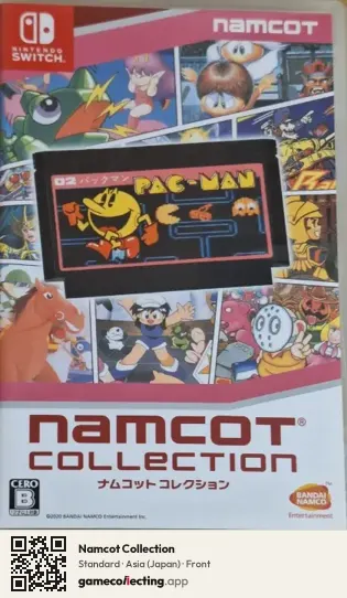 Namcot Collection Nintendo Switch, Asia box front