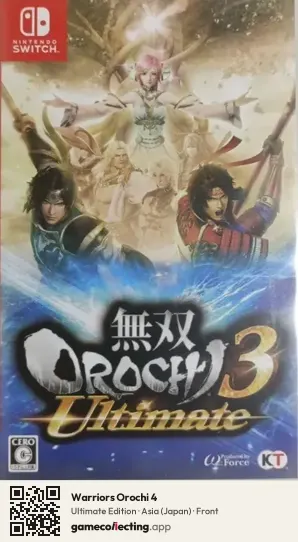 Warriors Orochi 4 Nintendo Switch, Asia box front