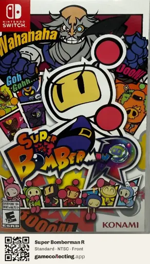 Super Bomberman R Nintendo Switch, NTSC box front
