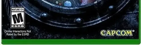Resident Evil: Revelations, the ESRB box on its front