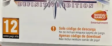 Tales of Vesperia, the PEGI square on its front