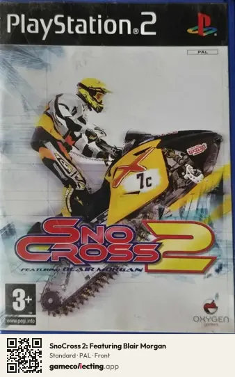 SnoCross 2: Featuring Blair Morgan PlayStation 2, PAL box front