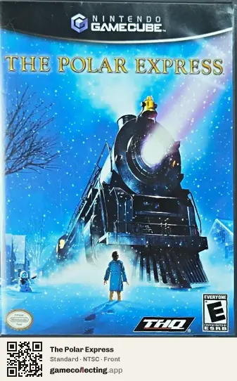 The Polar Express Nintendo GameCube, NTSC box front