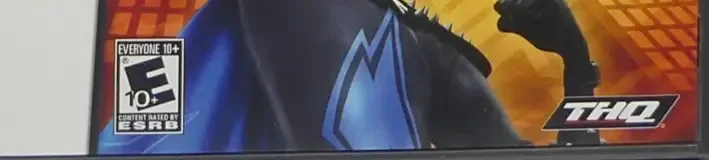 Megamind: The Blue Defender, the ESRB box on its front