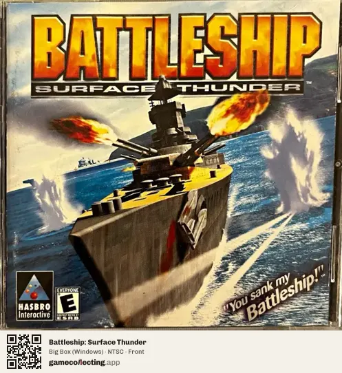 Battleship: Surface Thunder Computer, NTSC box front