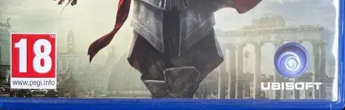 Assassin's Creed: The Ezio Collection, the PEGI square on its front