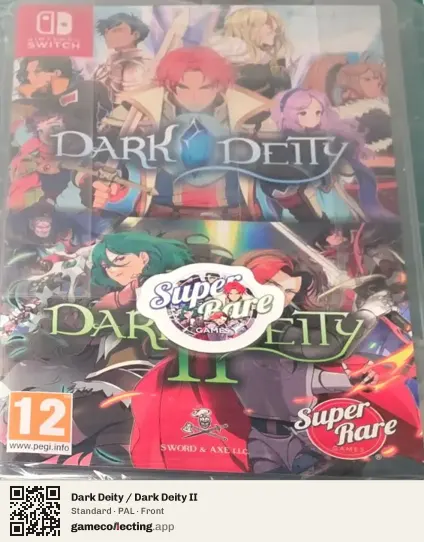 Dark Deity / Dark Deity II Nintendo Switch, PAL box front