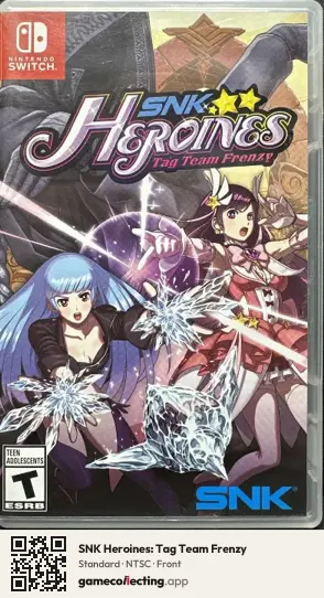 SNK Heroines: Tag Team Frenzy Nintendo Switch, NTSC box front