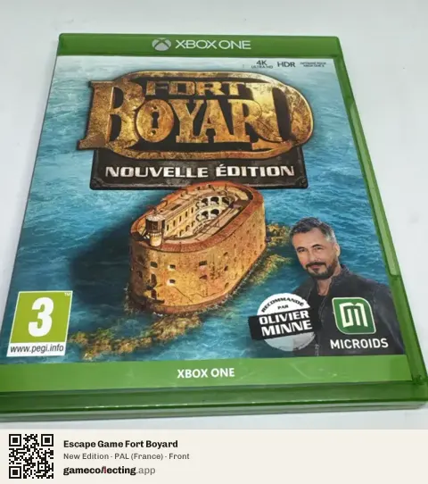 Escape Game Fort Boyard Xbox One, France box front