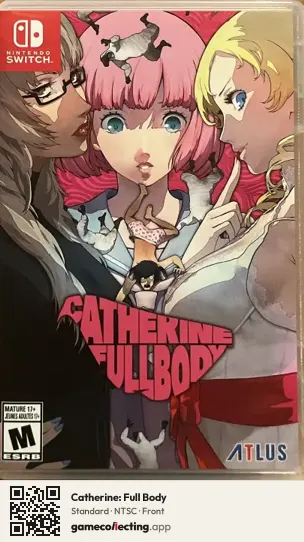 Catherine: Full Body Nintendo Switch, NTSC box front