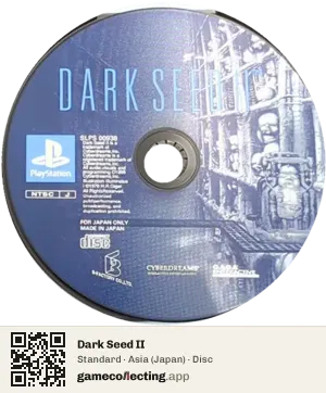 Dark Seed II PlayStation, Asia disc