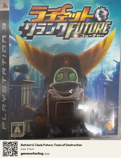 Ratchet & Clank Future: Tools of Destruction PlayStation 3, Asia box front