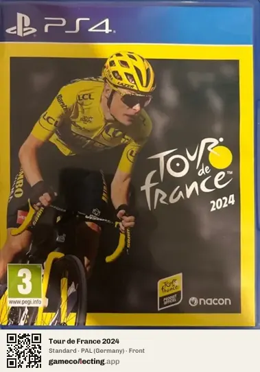 Tour de France 2024 PlayStation 4, Germany box front
