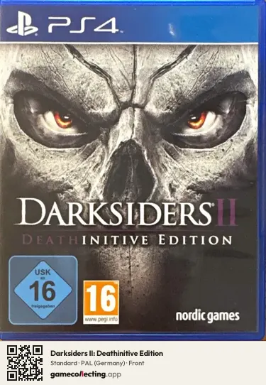 Darksiders II: Deathinitive Edition PlayStation 4, Germany box front