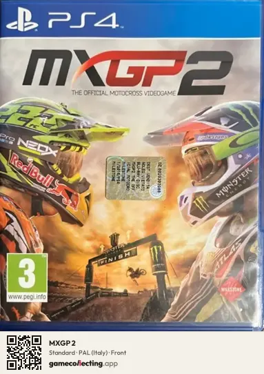 MXGP 2 PlayStation 4, Italy box front