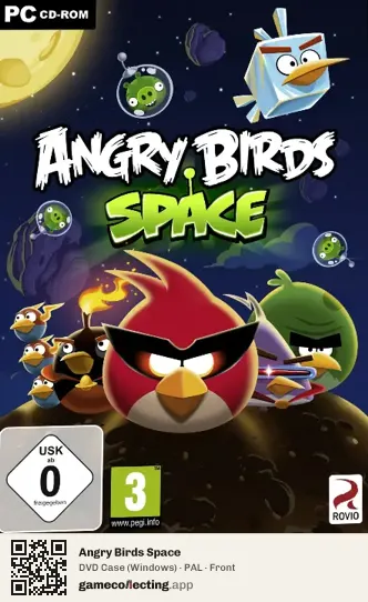 Angry Birds Space Computer, PAL box front