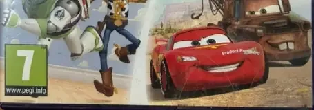 Kinect Rush: A Disney Pixar Adventure, the PEGI square on its front