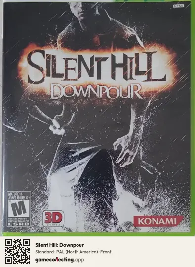 Silent Hill: Downpour Xbox 360, North America box front