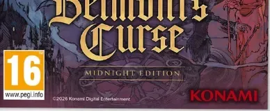 Castlevania: Belmont's Curse, the PEGI square on its front
