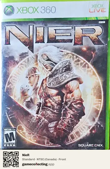 NieR Xbox 360, Canada box front