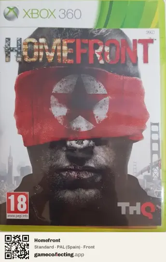 Homefront Xbox 360, Spain box front