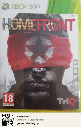 Homefront Xbox 360, Spain box front
